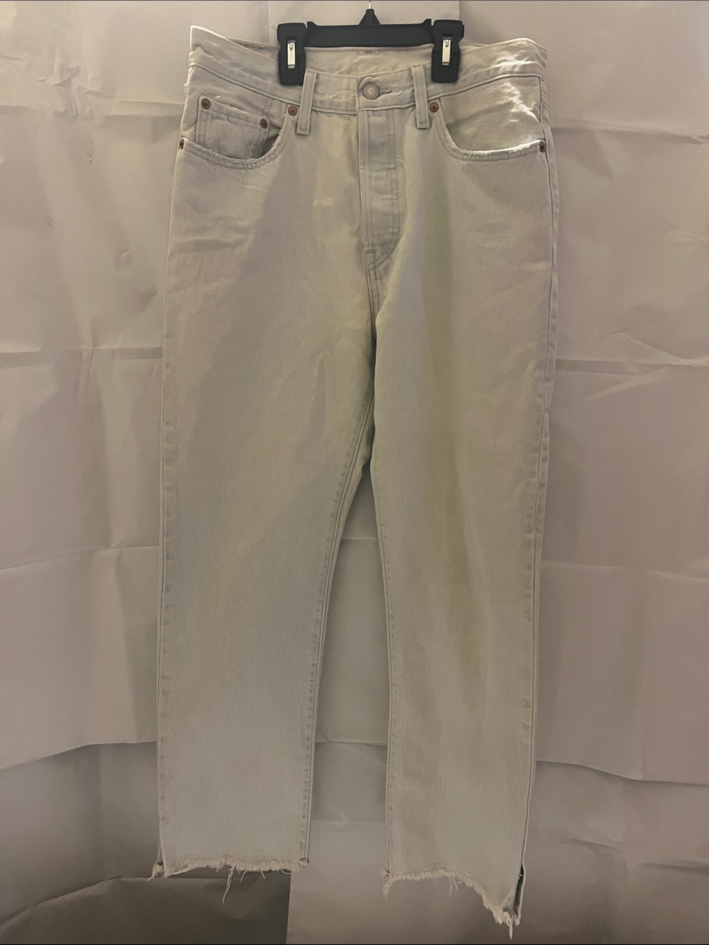 Levi's women’s  light wash Straight Jeans